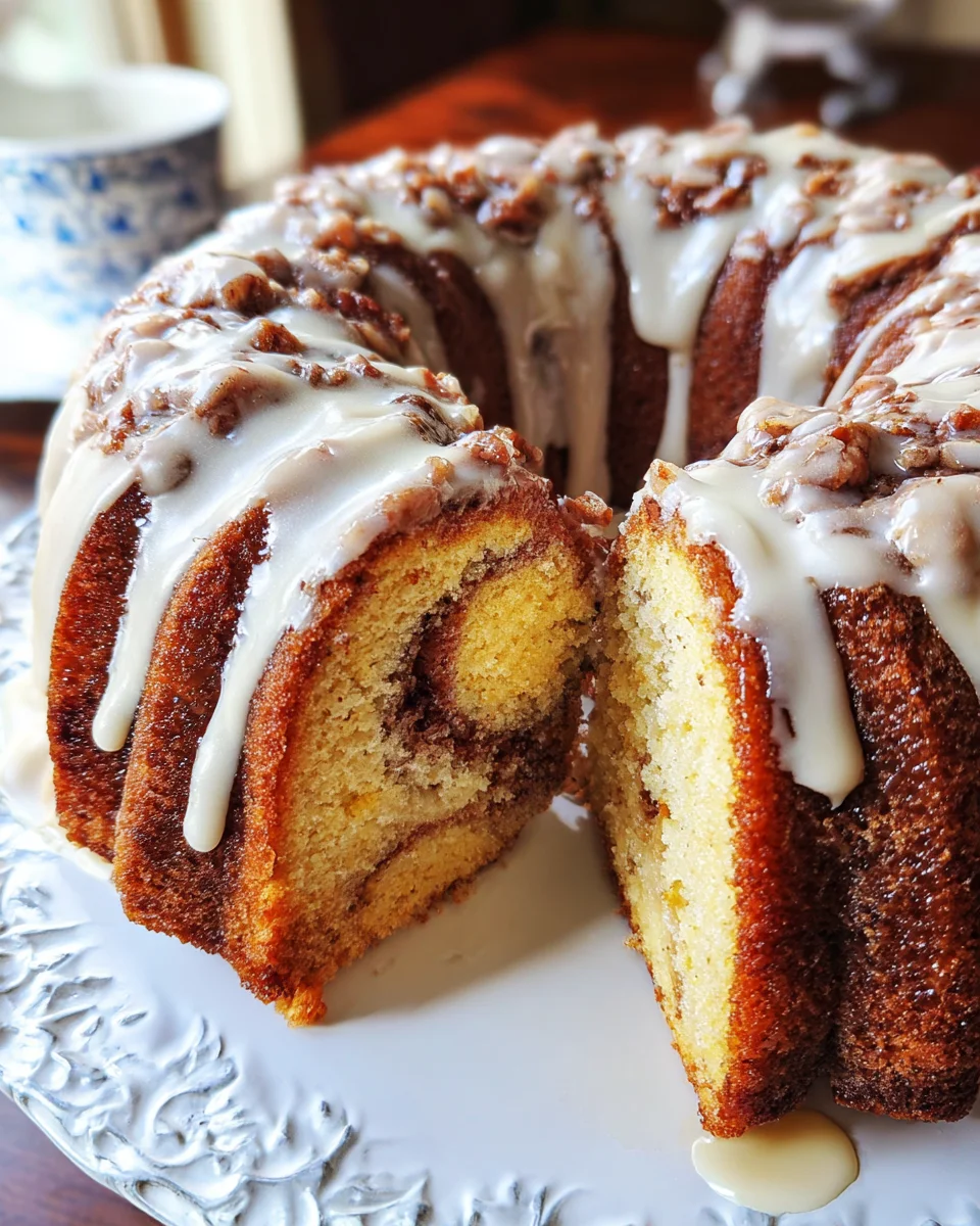 Easy Cinnamon Roll Bundt Cake 22 Easy