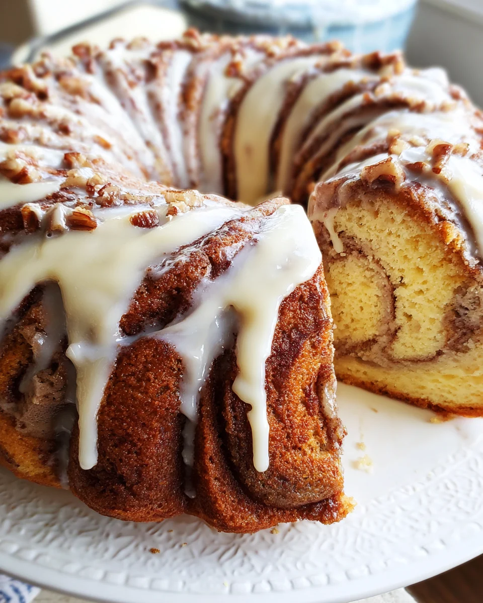 Easy Cinnamon Roll Bundt Cake 23 Easy