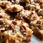 No-Bake Coconut Praline Cookies 22 No-Bake Coconut Praline Cookies