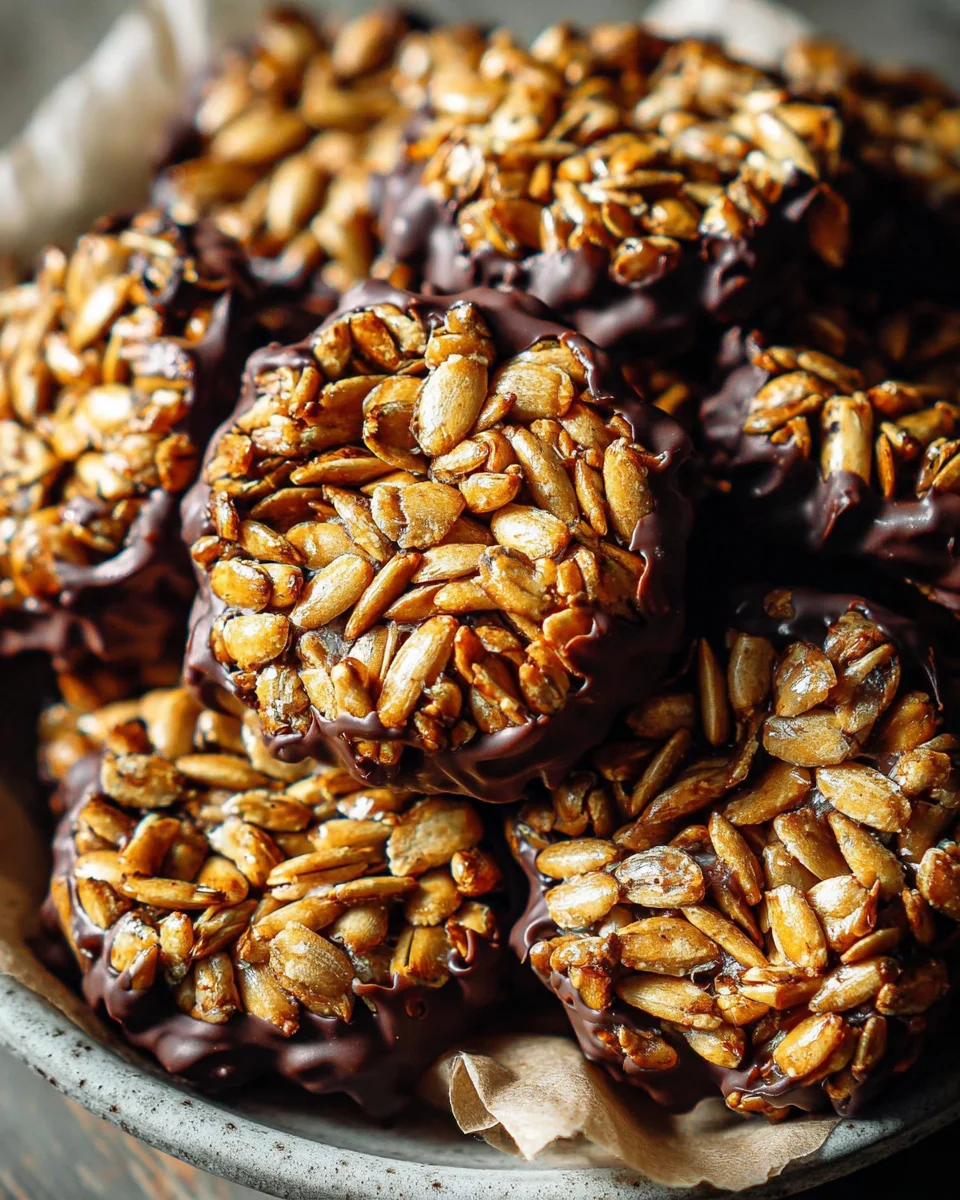 4-Ingredient Sunflower Seed Chocolate Bites 15 4-Ingredient