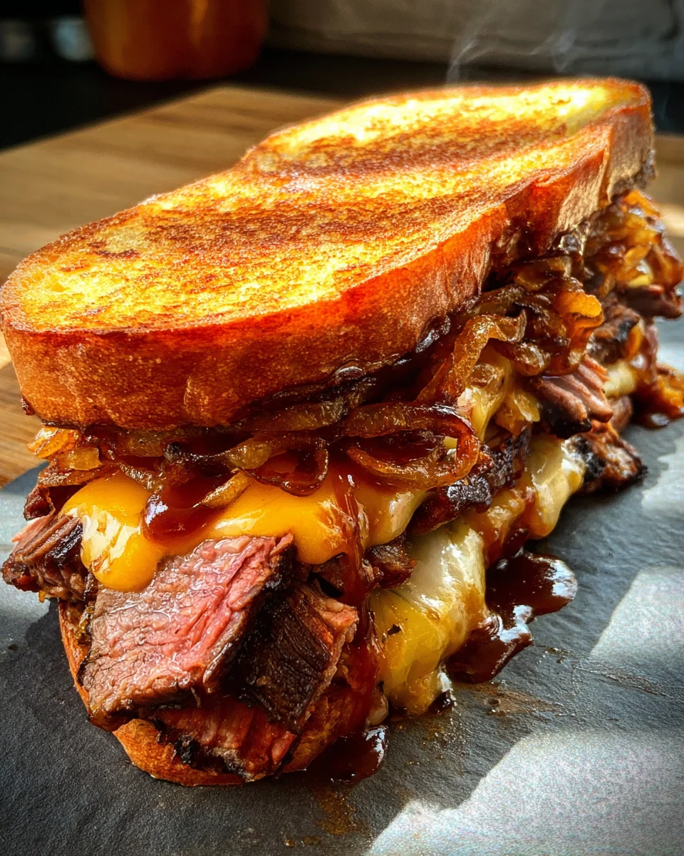 BBQ Brisket Melts