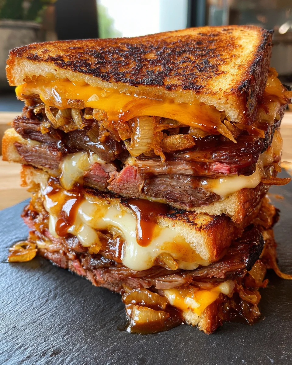 BBQ Brisket Melts 24 BBQ