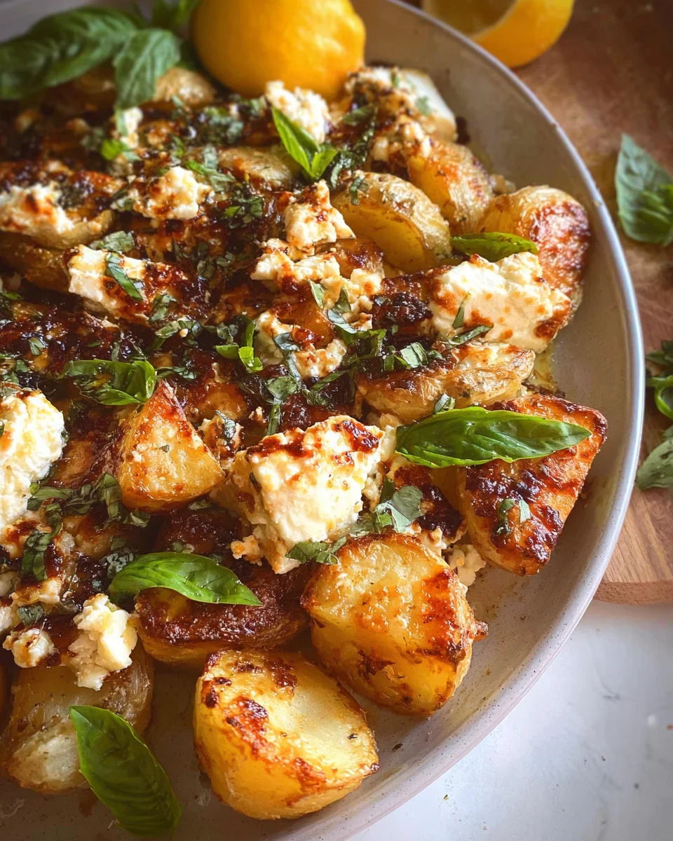 Baked Feta Potatoes 20 Baked