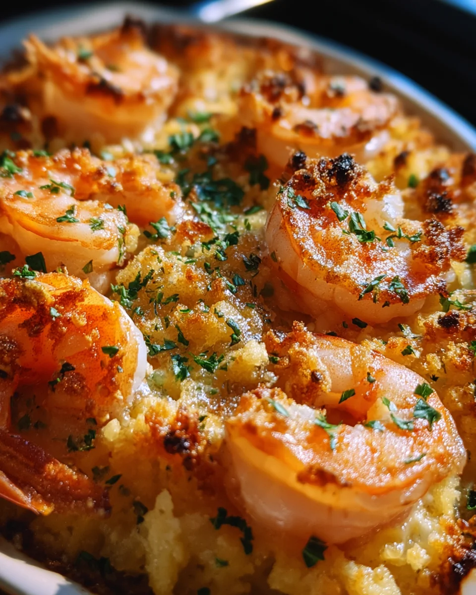 Baked Stuffed Shrimp Casserole