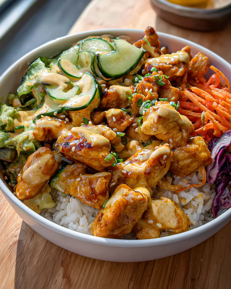 Bang Bang Chicken Bowl