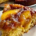 Brown Sugar Peach Cake