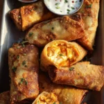 Buffalo Chicken Egg Rolls