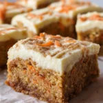 Carrot Cake Bars 25 Carrot Cake Bars