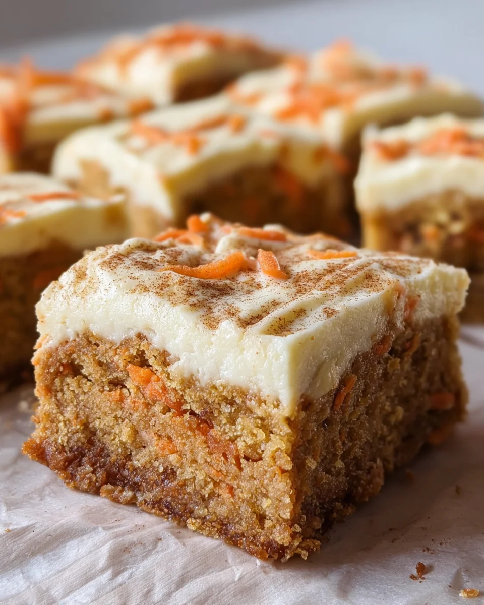 Carrot Cake Bars
