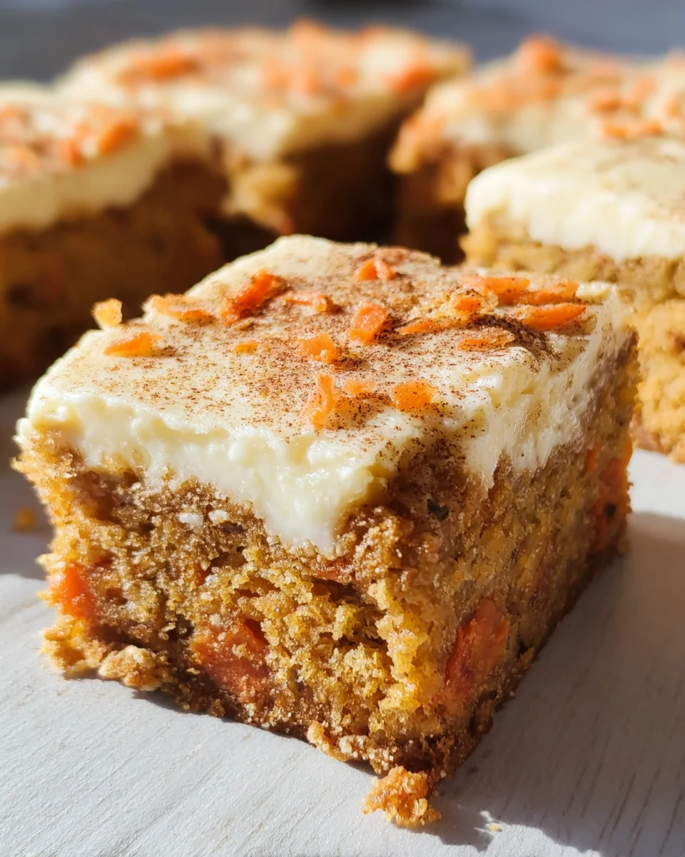 Carrot Cake Bars 23 Carrot