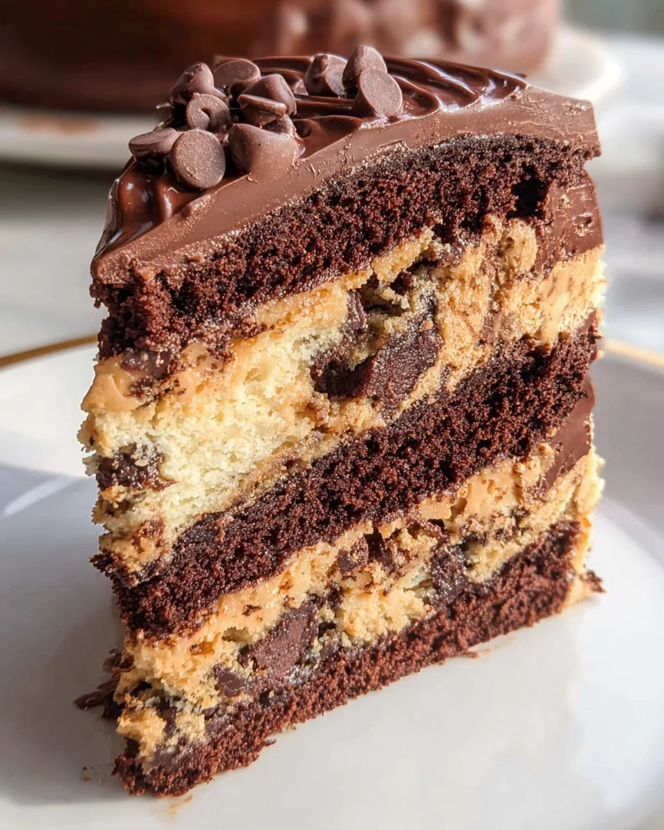 Cookie Dough Cake 40 Cookie