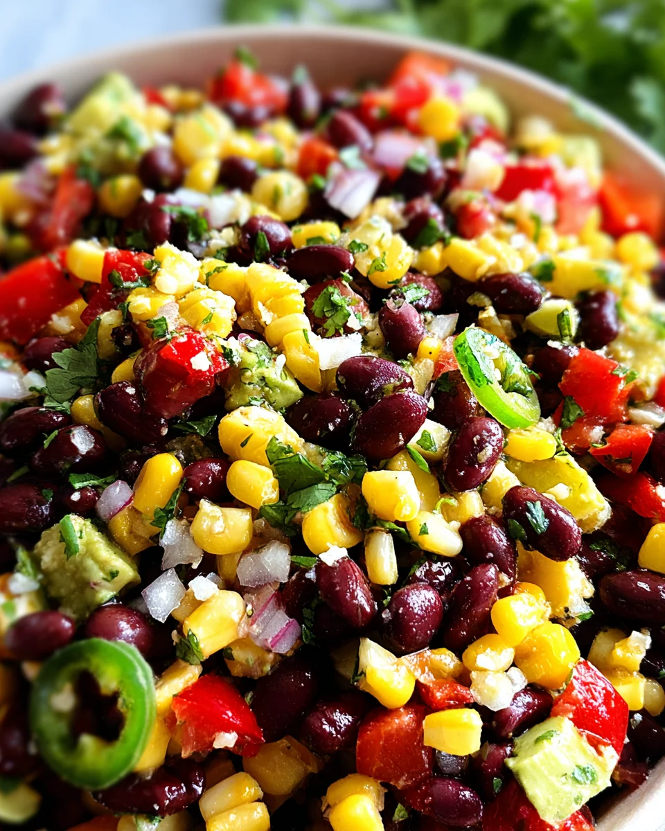Corn and Black Bean Salad