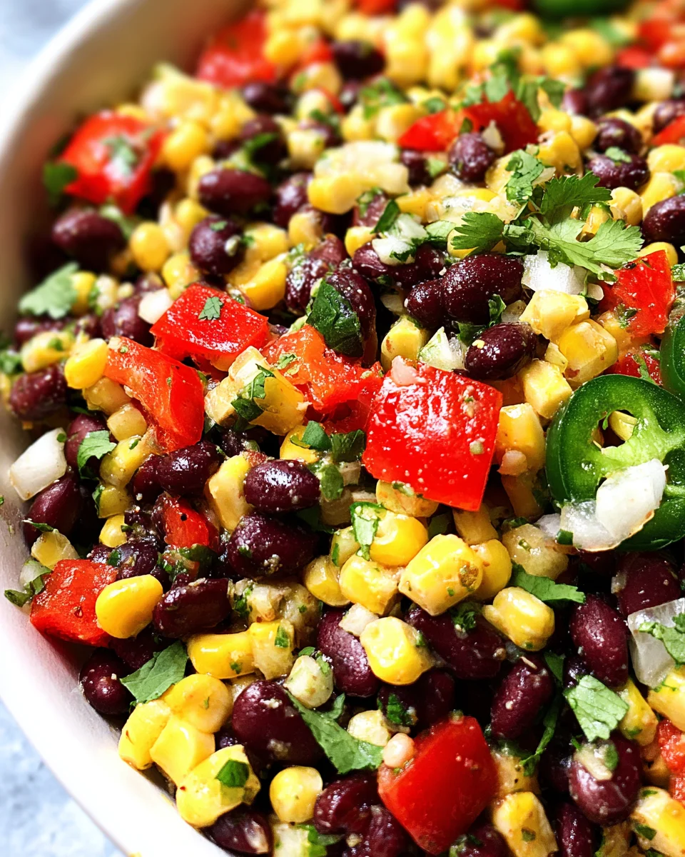 Corn and Black Bean Salad 19 Corn
