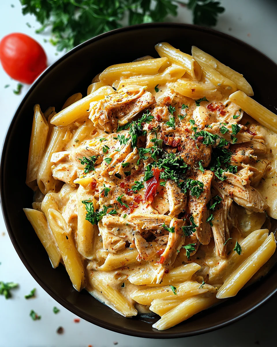 Crock Pot Creamy Cajun Chicken Pasta 23 Crock
