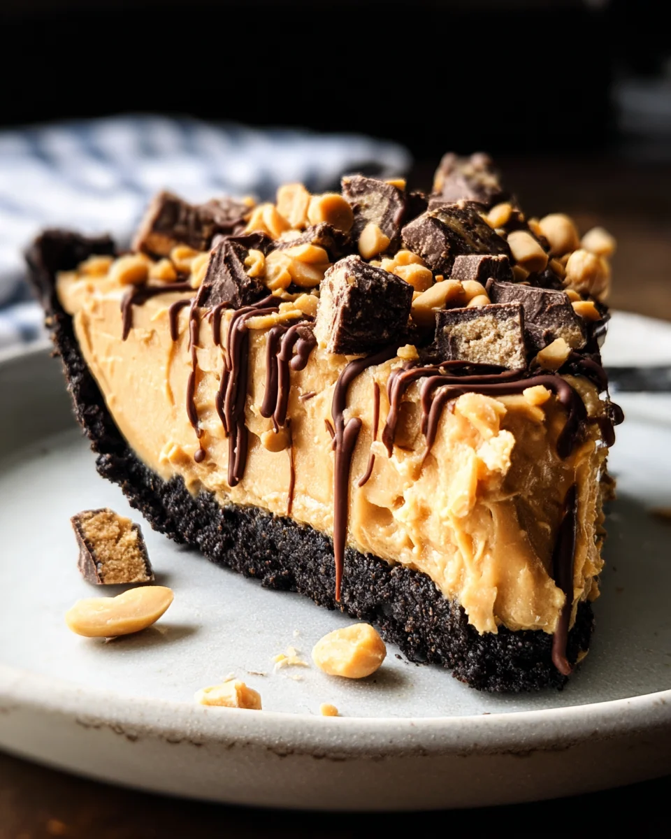 Easy Peanut Butter Pie Recipe