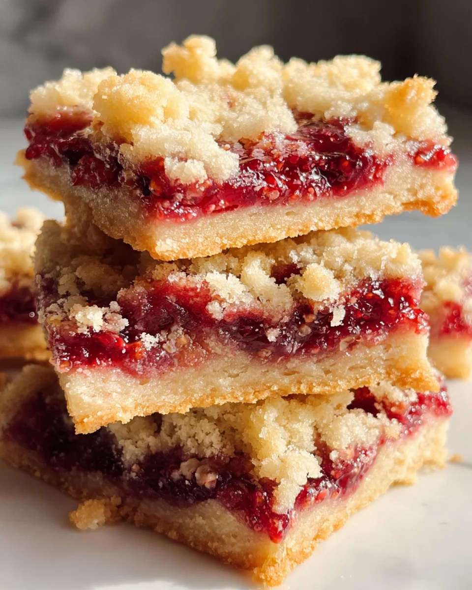 Fabulous Five Ingredient Raspberry Bars 17 Fabulous