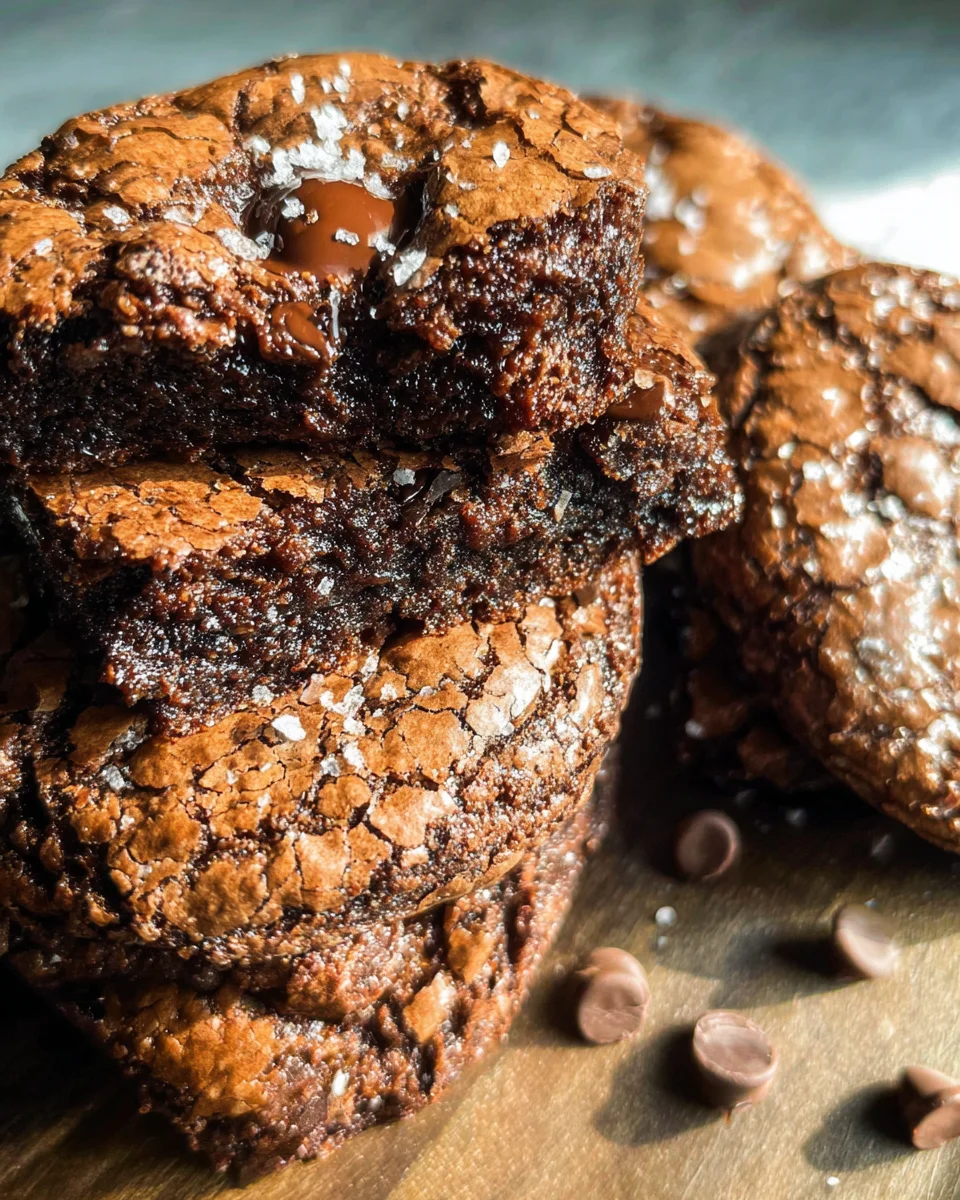 Fudgy Chewy Browkies (Brookies) 23 Fudgy
