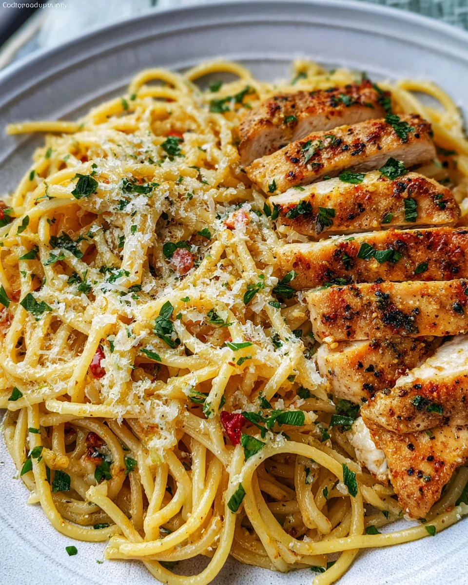 Garlic Butter Chicken Pasta 20 Garlic