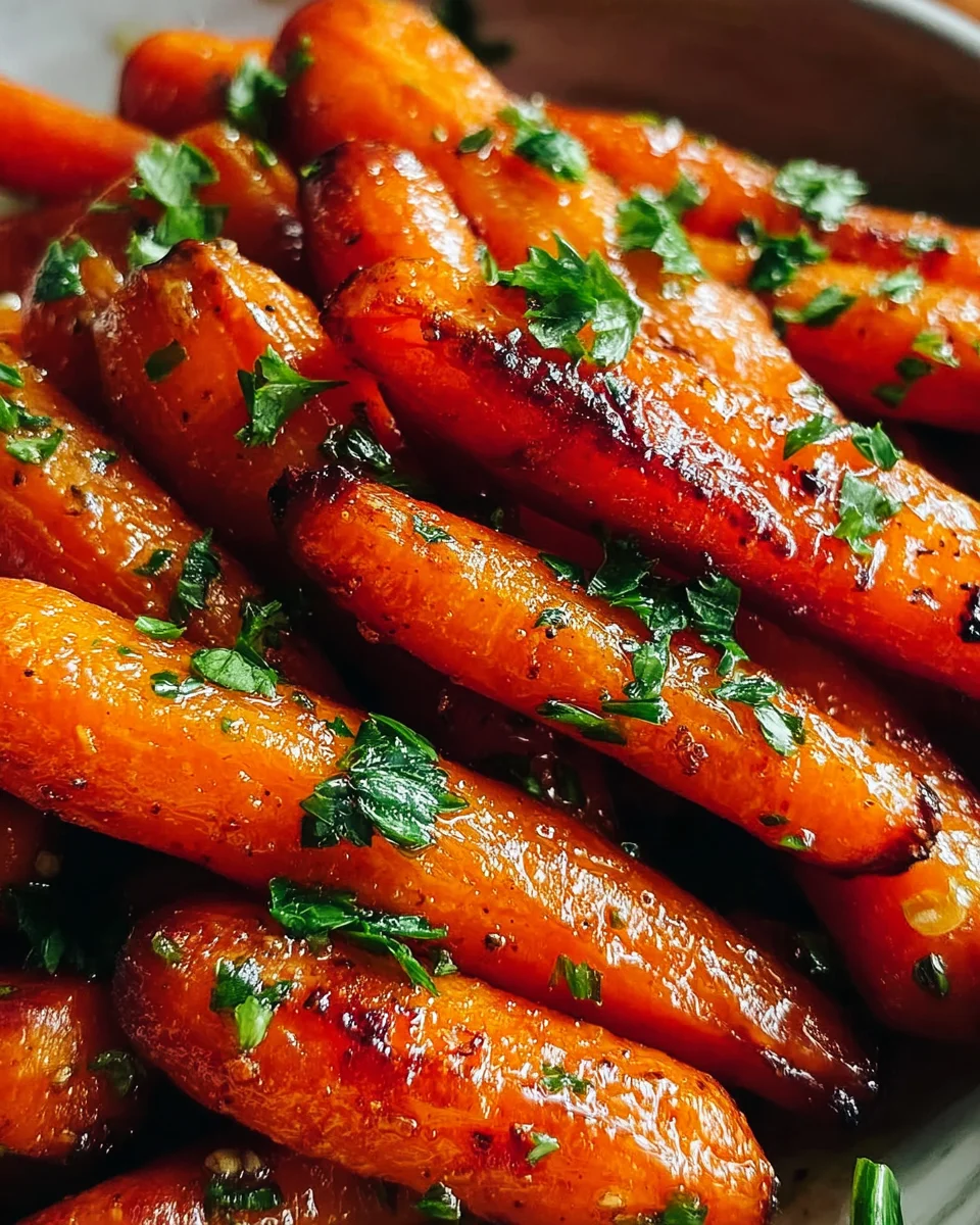 Glazed Roasted Carrots