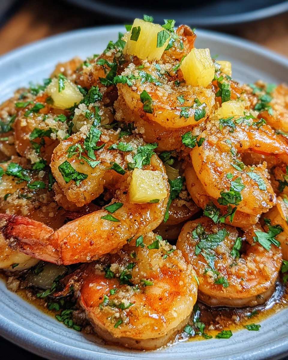 Hawaiian Garlic Shrimp 21 Hawaiian