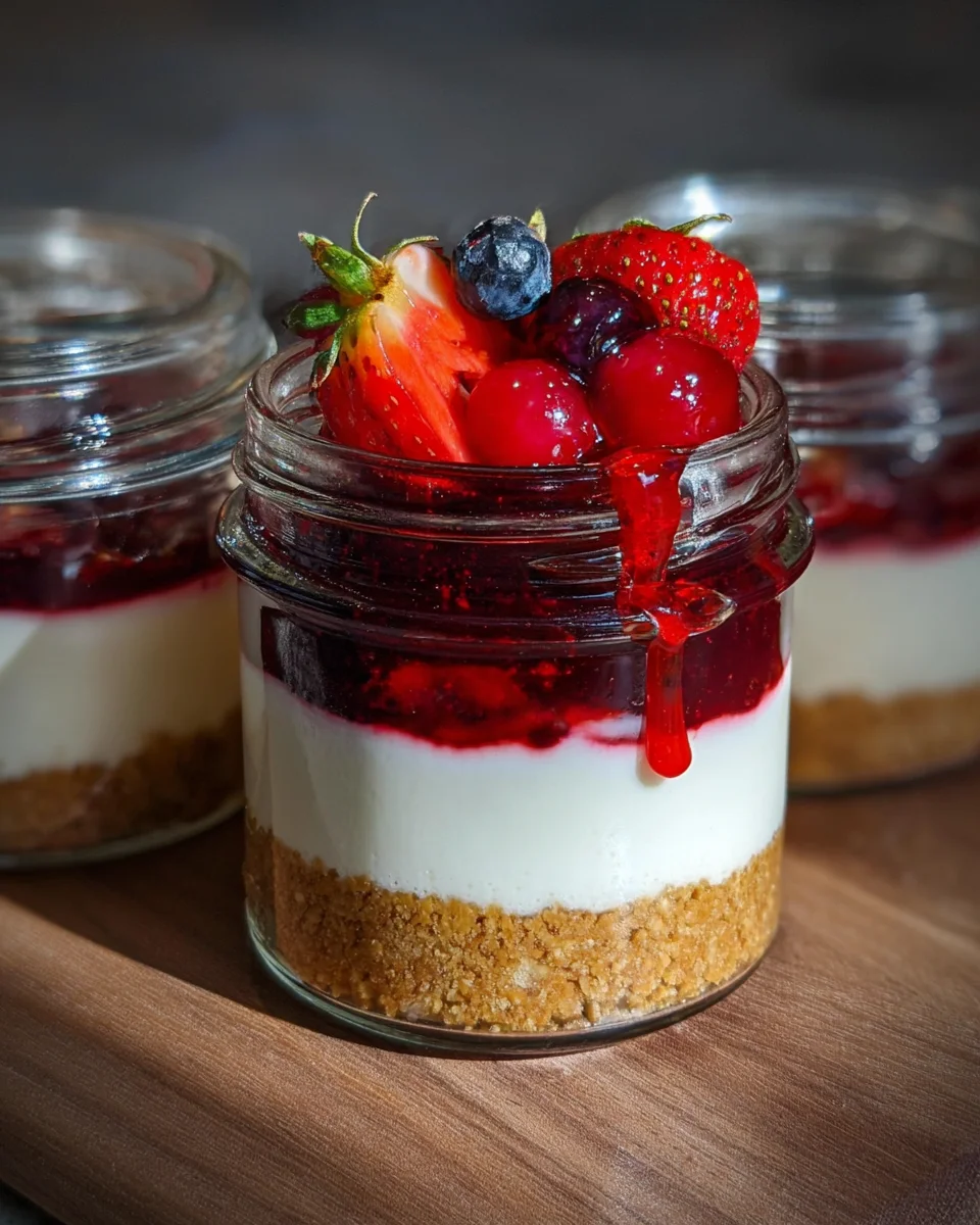 High Protein Cheesecake Jars 16 High