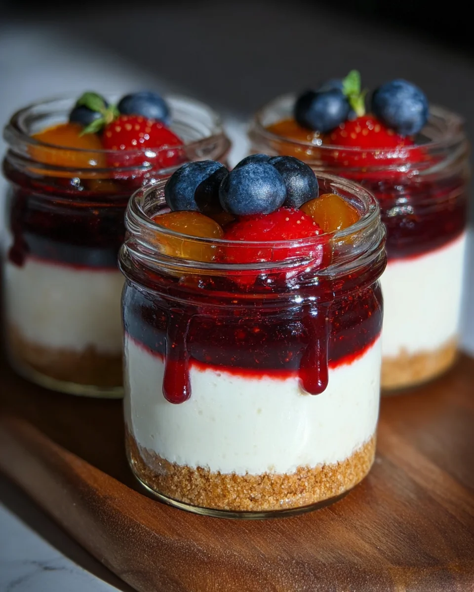 High Protein Cheesecake Jars 17 High