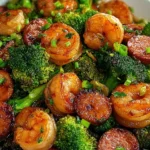 Honey Garlic Shrimp, Sausage, and Broccoli 24 Honey Garlic Shrimp, Sausage, and Broccoli