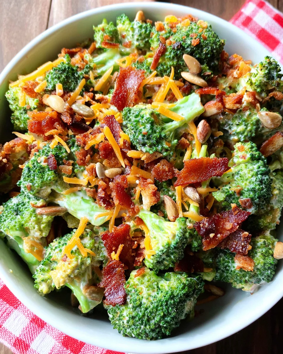 Keto Broccoli Salad Recipe
