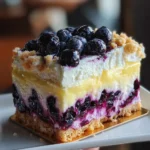 Lemon Blueberry Shortbread Mousse Cake 27 Lemon Blueberry Shortbread Mousse Cake