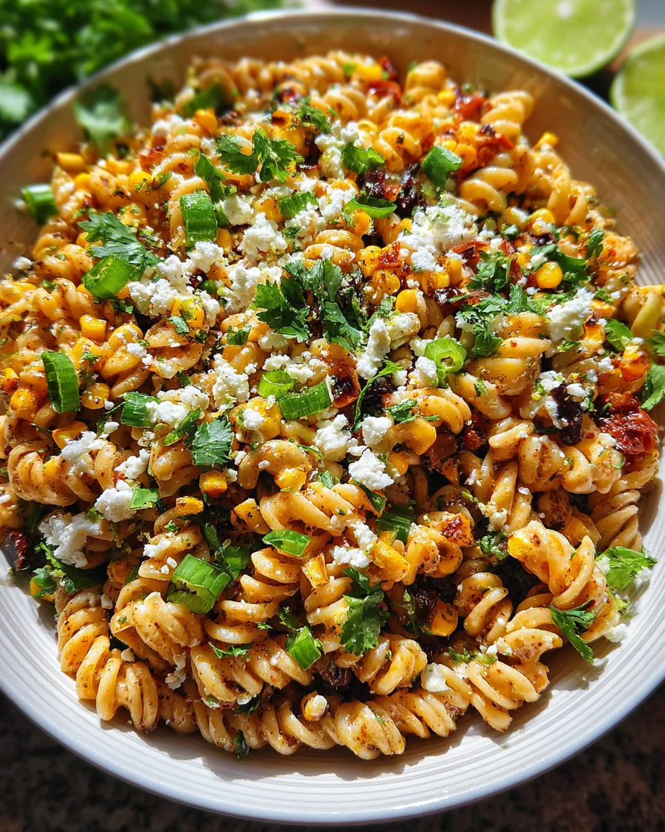 Mexican Street Corn Pasta Salad 25 Mexican