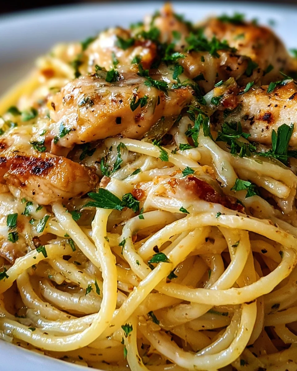 Monterey Chicken Spaghetti
