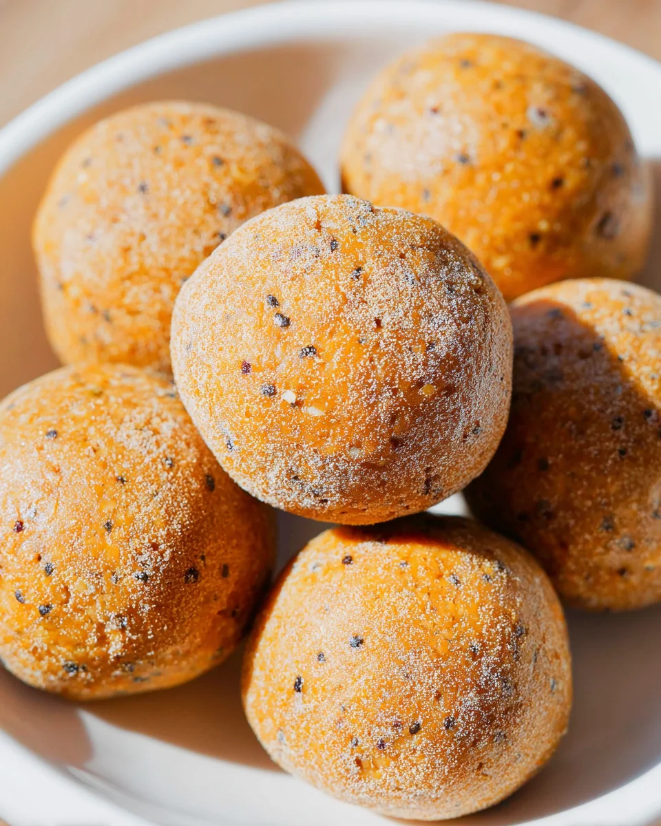 No Bake Healthy Pumpkin Pie Energy Balls 16 No