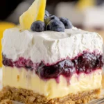 No Bake Lemon Blueberry Dessert 22 No Bake Lemon Blueberry Dessert