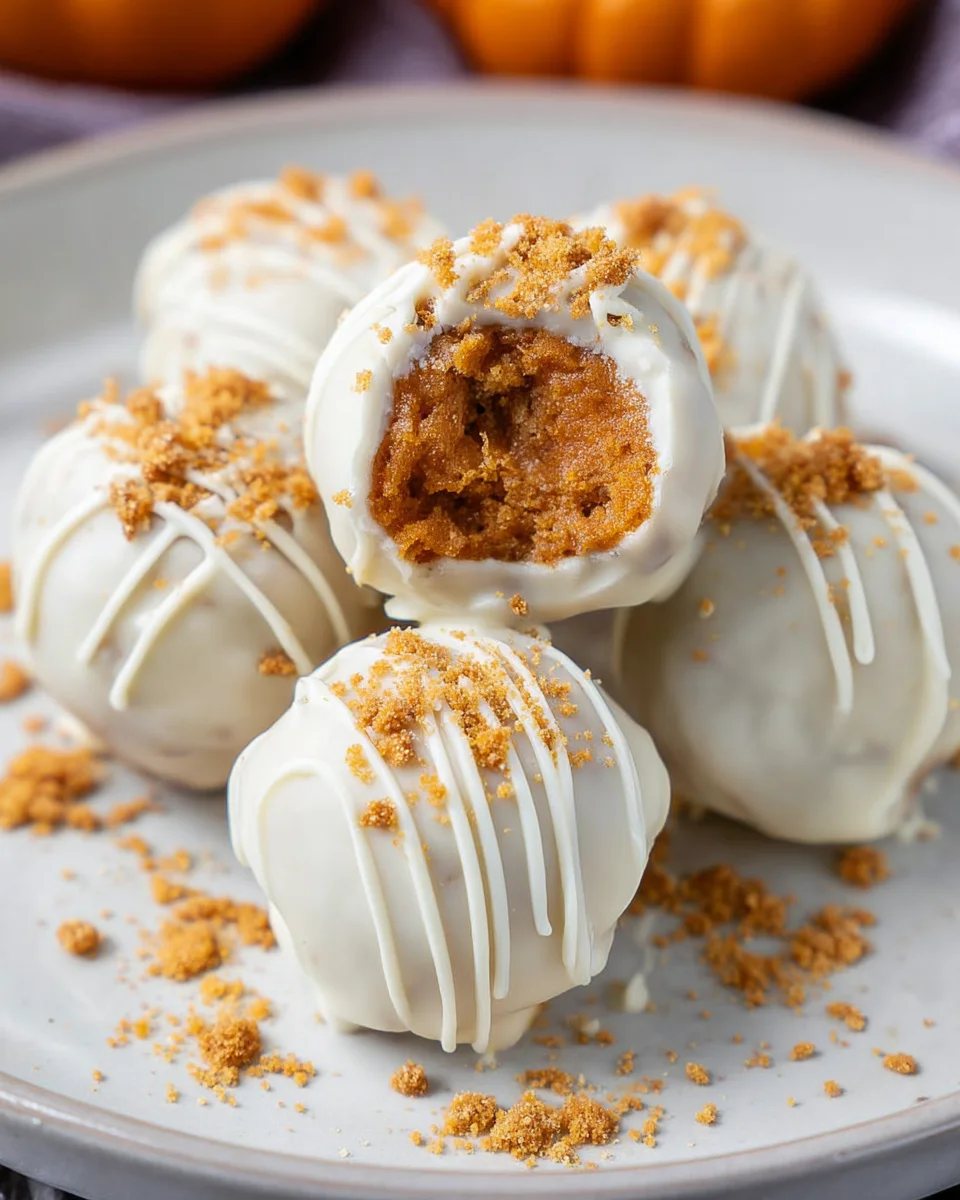 No Bake Pumpkin Balls 19 No