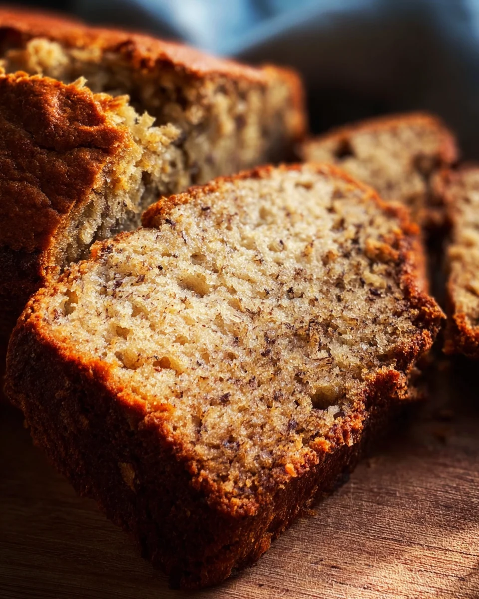 Old Fashioned Banana Bread