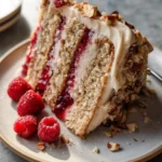 One Bowl Vegan Almond Raspberry Cake with Cream Cheese Frosting 31 One Bowl Vegan Almond Raspberry Cake with Cream Cheese Frosting