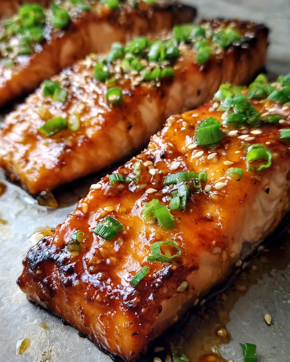 Orange Teriyaki Salmon