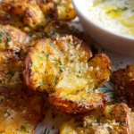 Parmesan Smashed Potatoes