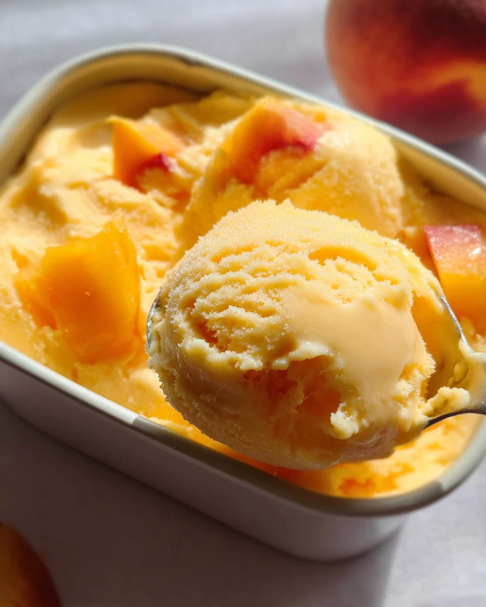 Peach Sorbet 13 Peach