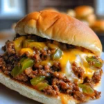 Philly Cheesesteak Sloppy Joes Recipe