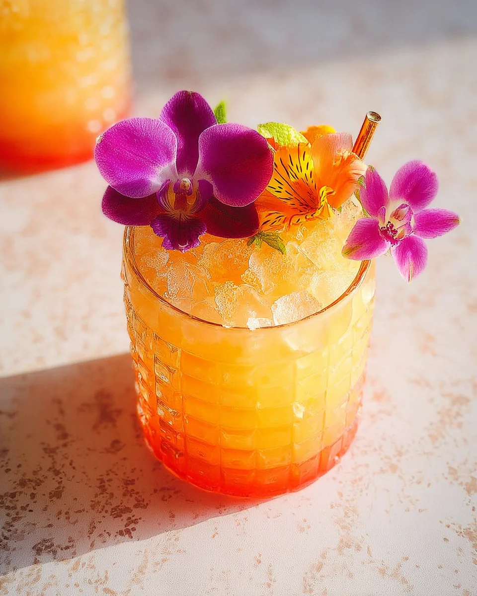 Pineapple Mango Rum Punch Recipe That is Almost too Pretty to Drink 16 Pineapple