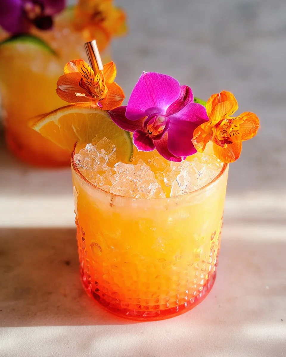 Pineapple Mango Rum Punch Recipe That is Almost too Pretty to Drink 17 Pineapple