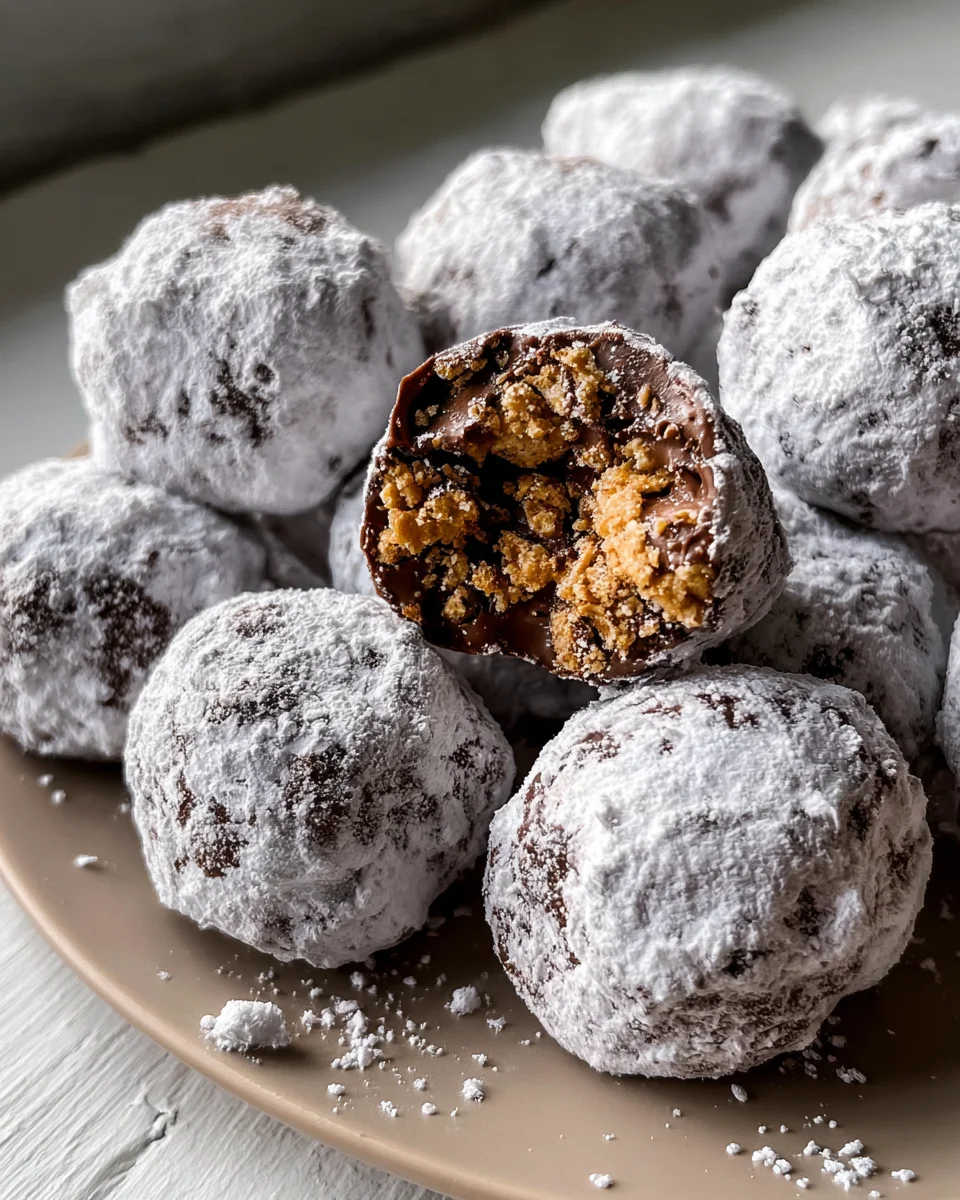 Puppy Chow Chocolate Truffles