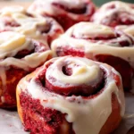 Red Velvet Cinnamon Rolls