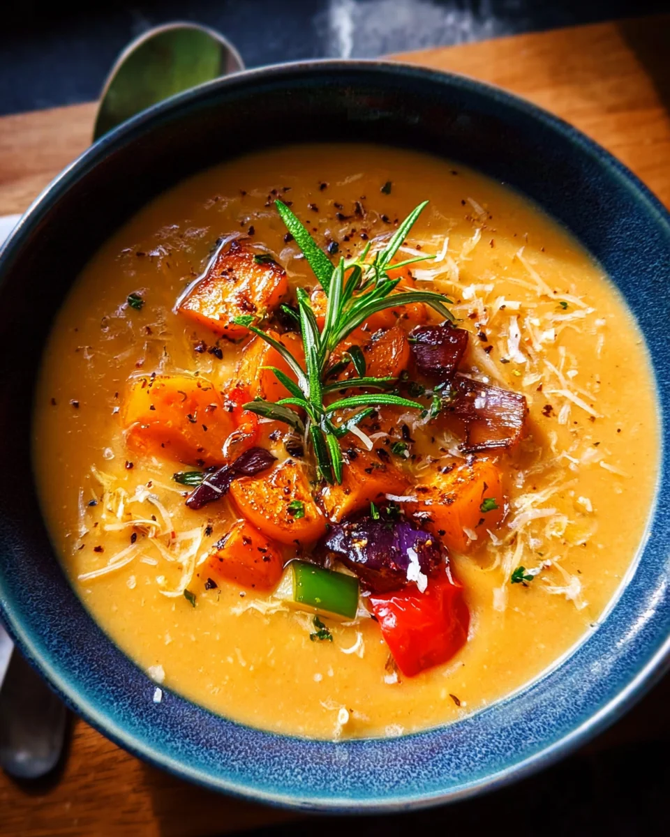 Roasted Vegetable Soup
