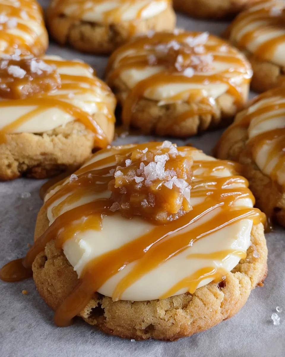Salted Caramel Cheesecake Cookies Recipe 23 Salted