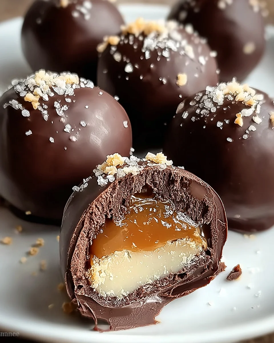Salted Caramel Truffles
