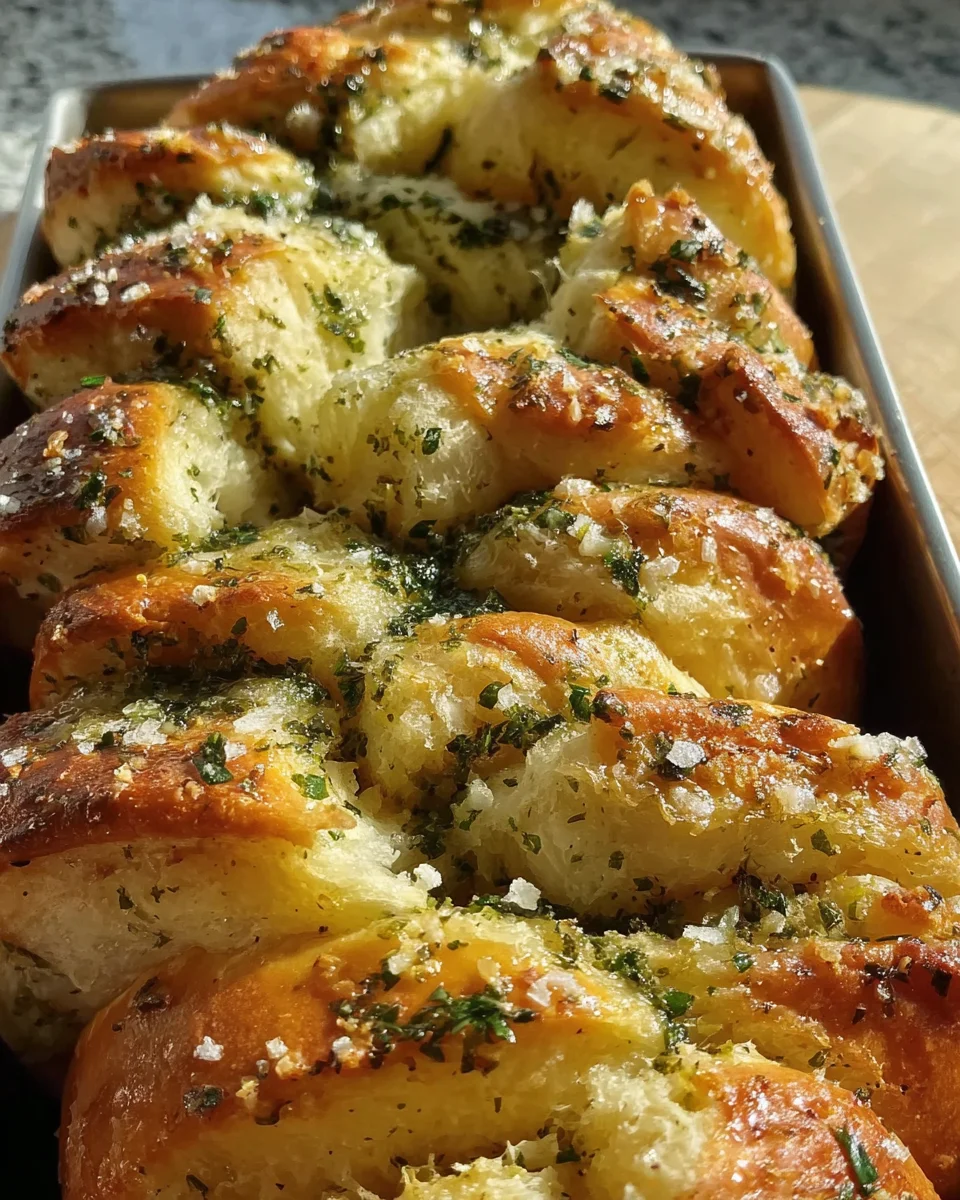 Sourdough Discard Garlic Pull Apart Bread 27 Sourdough