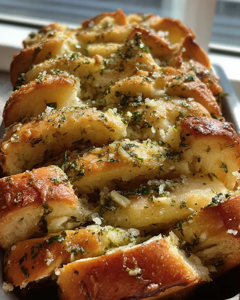 Sourdough Discard Garlic Pull Apart Bread 28 Sourdough