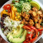 Spicy Baked Tofu Burrito Bowl 31 Spicy Baked Tofu Burrito Bowl